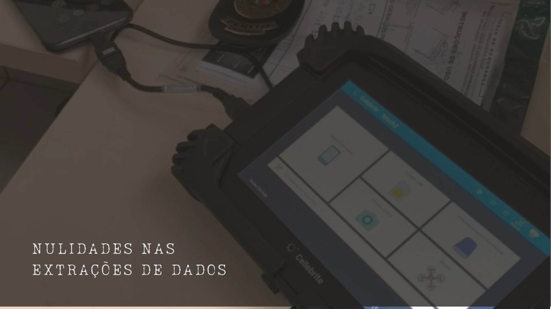 Nulidade nas extrações de dados